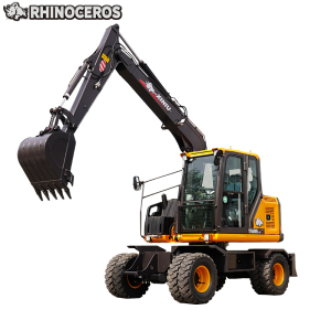 mini excavadora de ruedas