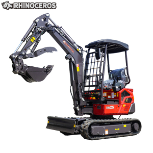 miniexcavadora para paisajismo