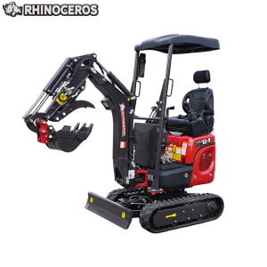 Foto Oficial de Fábrica de la Miniexcavadora Rhinoceros XN12-9 de 1,2 Toneladas